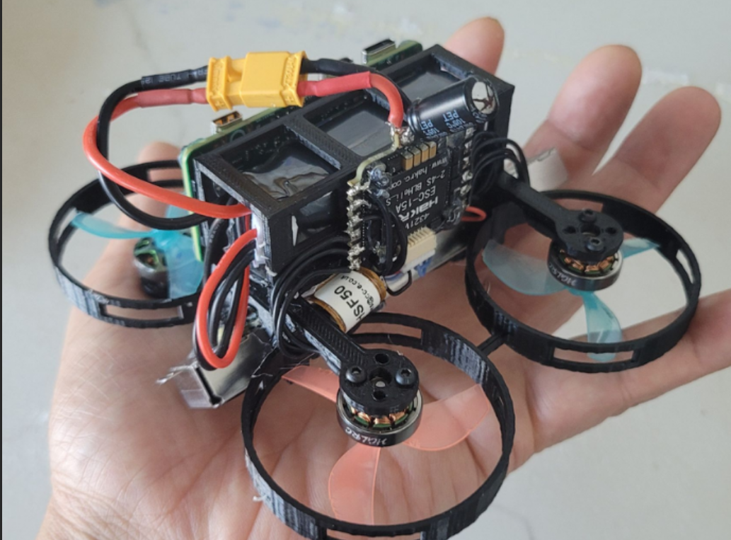 SLAMEYE drone in hand